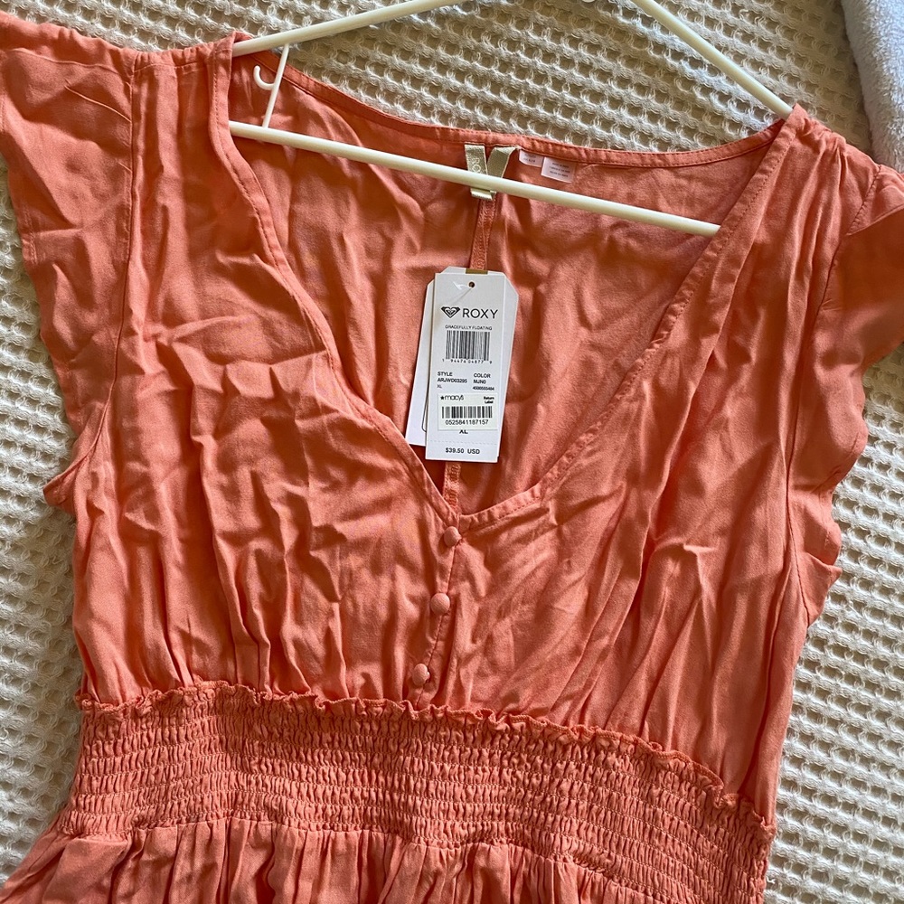 Light Orange ROXY Dress - Picture 5 of 5